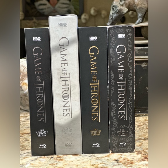 First 4 seasons on DVD Game Of Thrones New with Boxes never used. GOT fans - Picture 2 of 2